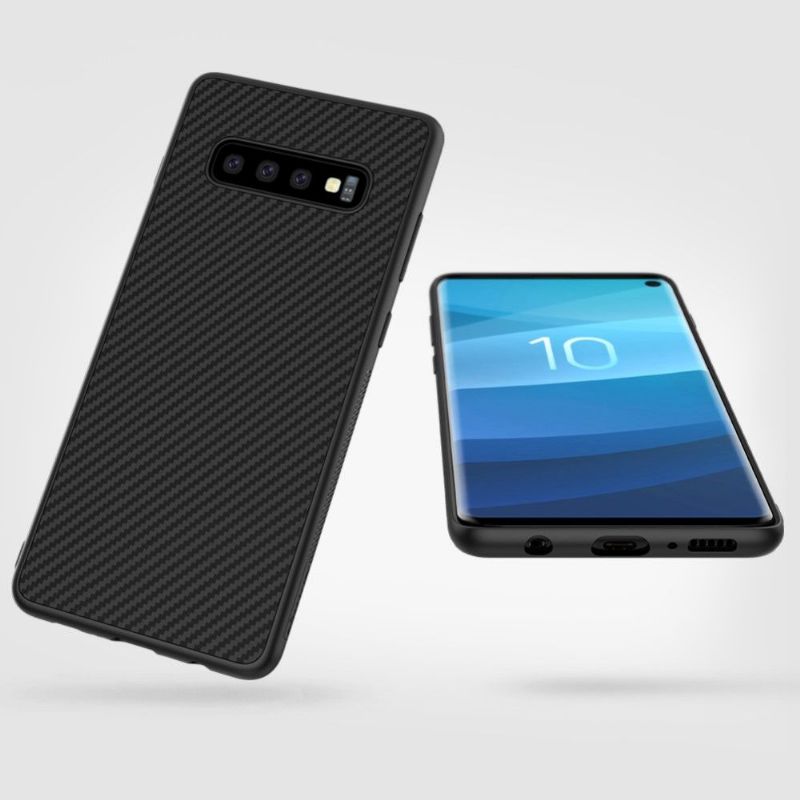 Cover Samsung Galaxy S10 Syntetisk Fiber