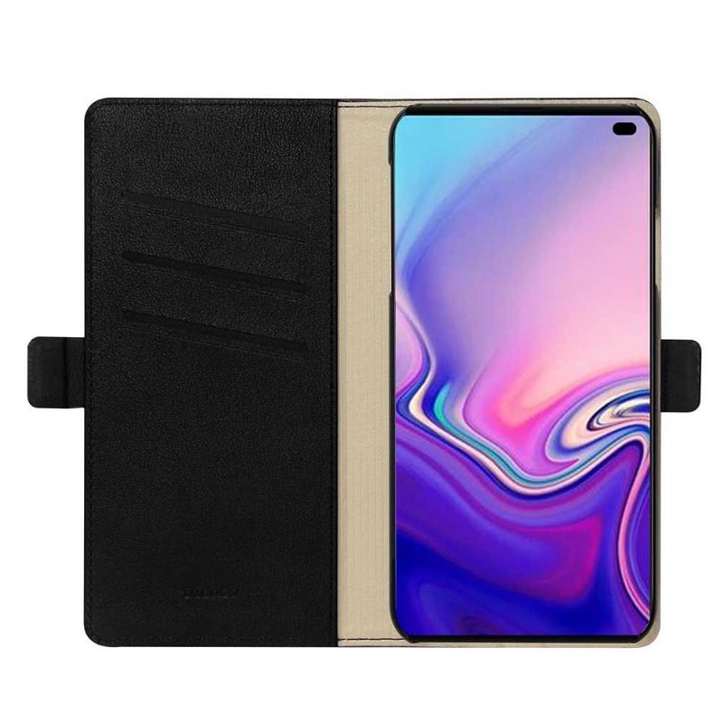 Etui Samsung Galaxy S10 Flip Cover Imiteret Læder Folio L'arthus