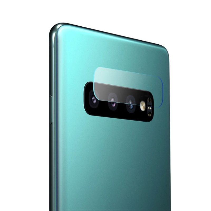 Samsung Galaxy S10 - 2 Film Af Hærdet Glas Til Bagkameraobjektiv