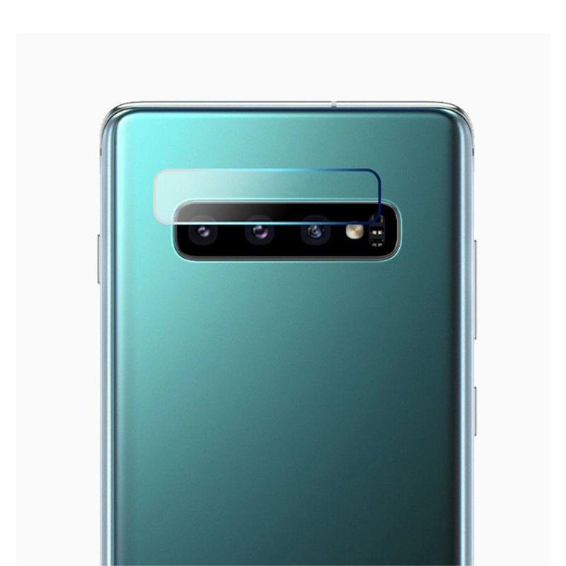 Samsung Galaxy S10 - 2 Film Af Hærdet Glas Til Bagkameraobjektiv