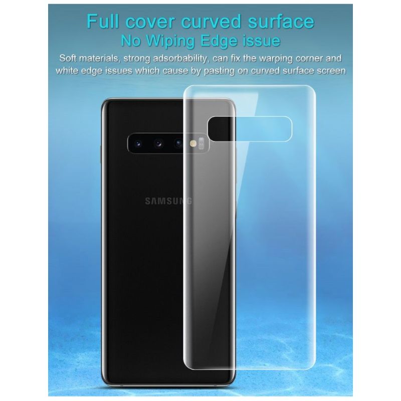 Samsung Galaxy S10 - 2 Hydrogel Rygbeskyttelsesfilm