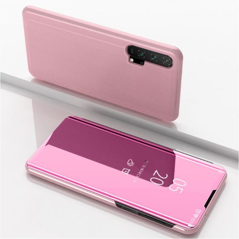 Mobilcover Honor 20 Pro Flip Cover Spejleffekt