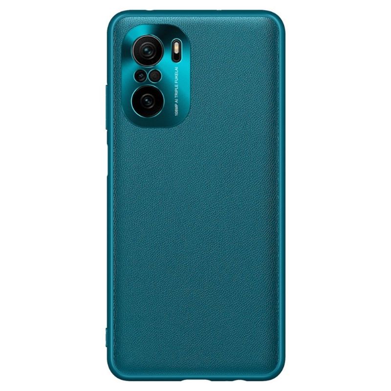 Cover Xiaomi Mi 11i / Poco F3 Lædereffekt I Farvestil