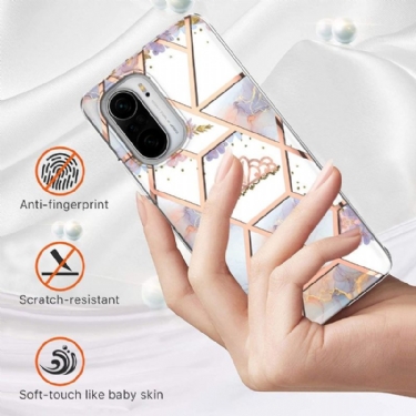 Cover Xiaomi Mi 11i / Poco F3 Marmor Og Krone