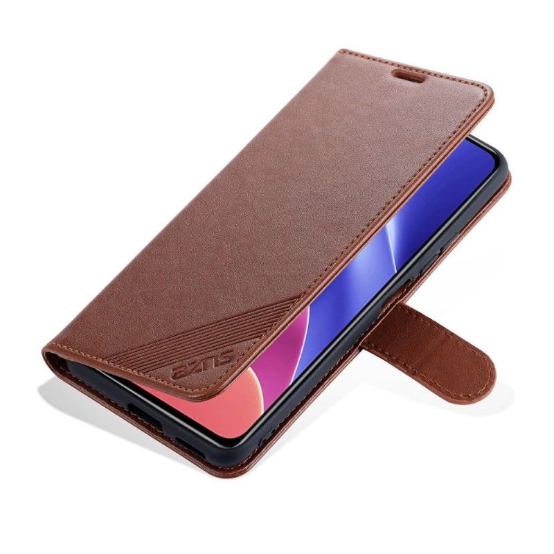 Flip Cover Xiaomi Mi 11i / Poco F3 Azns Kunstlæder