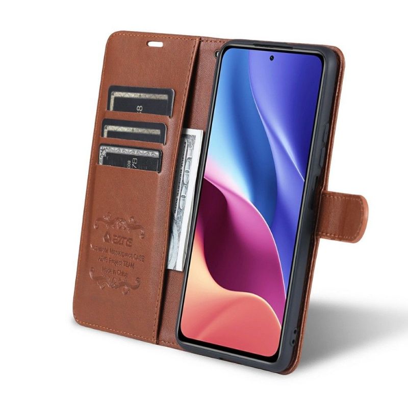 Flip Cover Xiaomi Mi 11i / Poco F3 Azns Kunstlæder