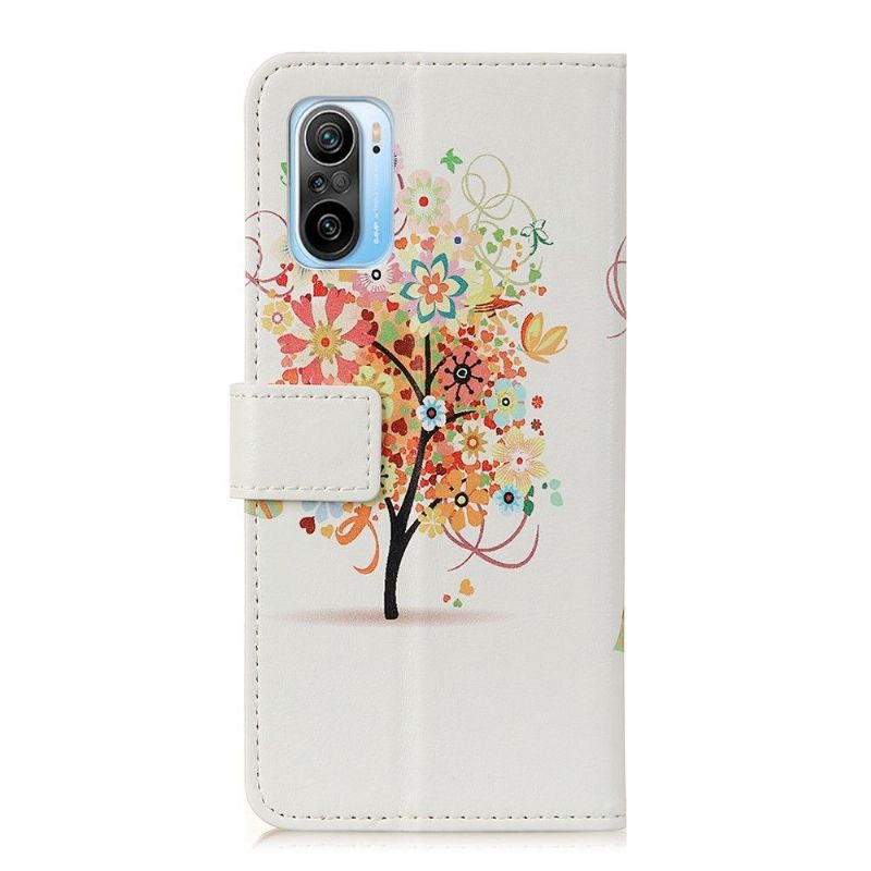 Flip Cover Xiaomi Mi 11i / Poco F3 Blomstertræ