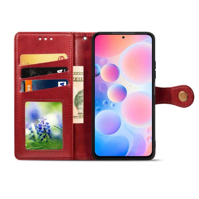 Flip Cover Xiaomi Mi 11i / Poco F3 Indila Kunstlæder
