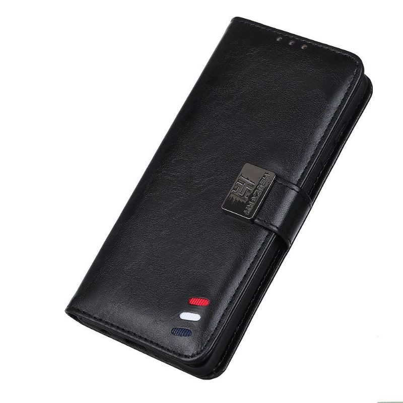 Flip Cover Xiaomi Mi 11i / Poco F3 Lædereffekt Vintage Melodi