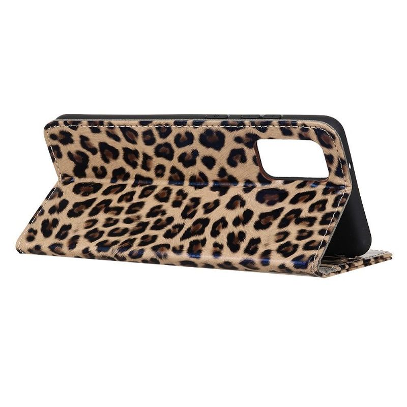 Flip Cover Xiaomi Mi 11i / Poco F3 Leopard I Imiteret Læder