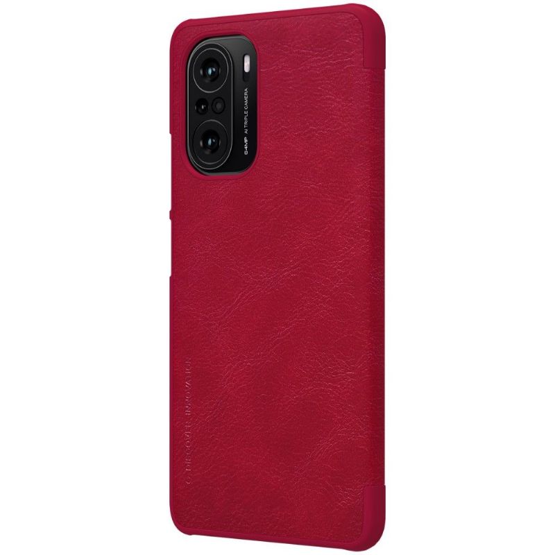 Flip Cover Xiaomi Mi 11i / Poco F3 Qin Series Lædereffekt