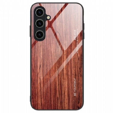 Cover Samsung Galaxy A15 5g Hærdet Glas Træ Design