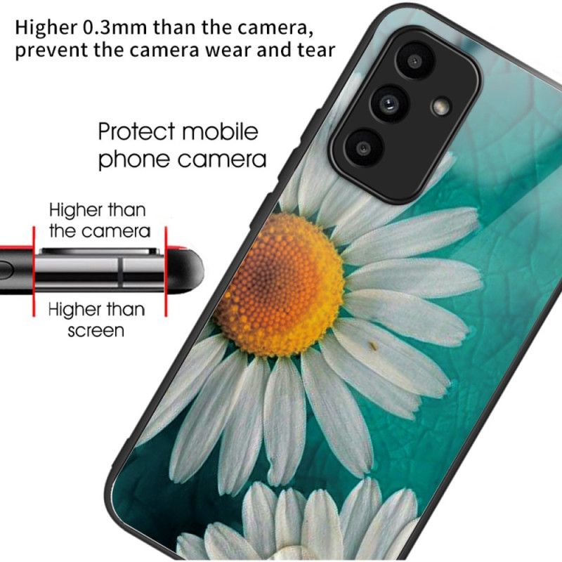 Cover Samsung Galaxy A15 5g Marguerite Hærdet Glas