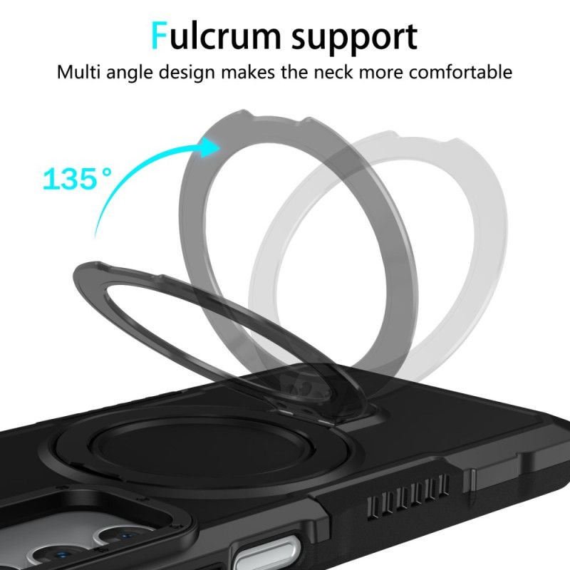 Cover Samsung Galaxy A15 5g 5g Metal Effekt Ring Holder