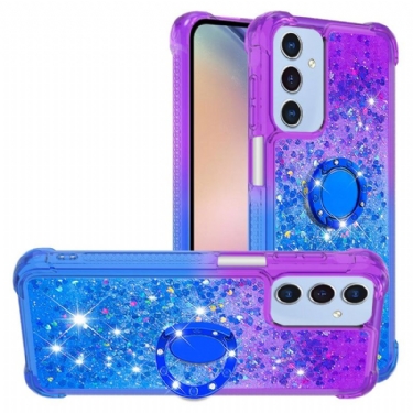 Cover Samsung Galaxy A15 5g Telefon Etui Glitter Gradient Support Ring