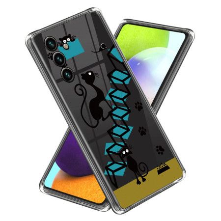 Cover Samsung Galaxy A15 5g Telefon Etui Kat Og Mus