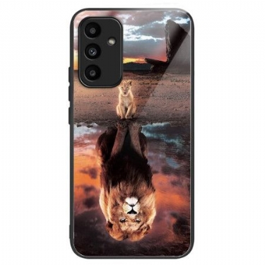 Cover Samsung Galaxy A15 5g Telefon Etui Lionceau Dream Hærdet Glas