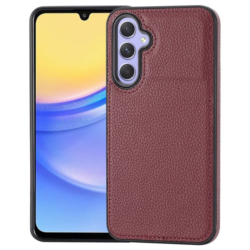 Cover Samsung Galaxy A15 5g Telefon Etui Litchi Kunstlæder