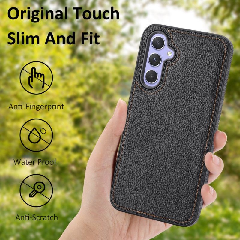 Cover Samsung Galaxy A15 5g Telefon Etui Litchi Kunstlæder