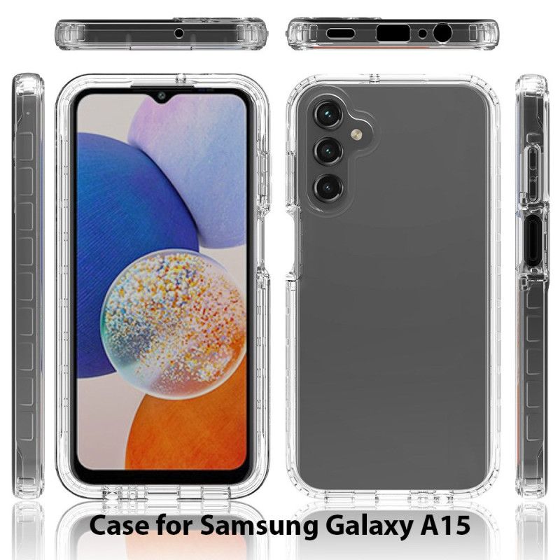 Cover Samsung Galaxy A15 5g Transparent Gradient