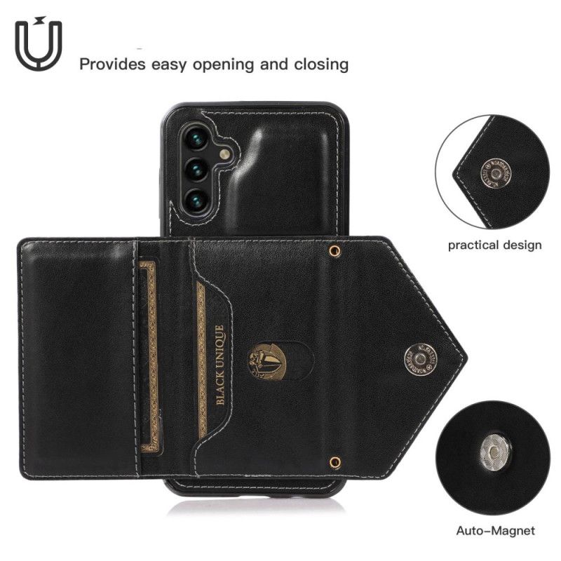 Cover Til Samsung Galaxy A15 5g Kortholder Og Skulderrem