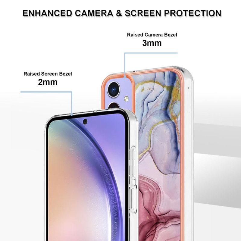 Cover Til Samsung Galaxy A15 5g Marmormønster