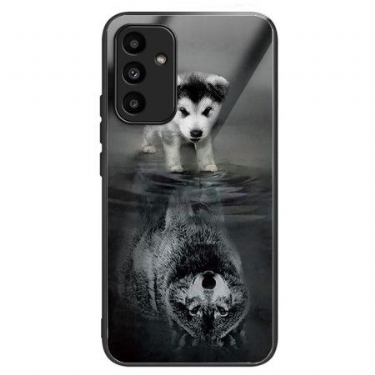 Cover Til Samsung Galaxy A15 5g Puppy Dream Hærdet Glas