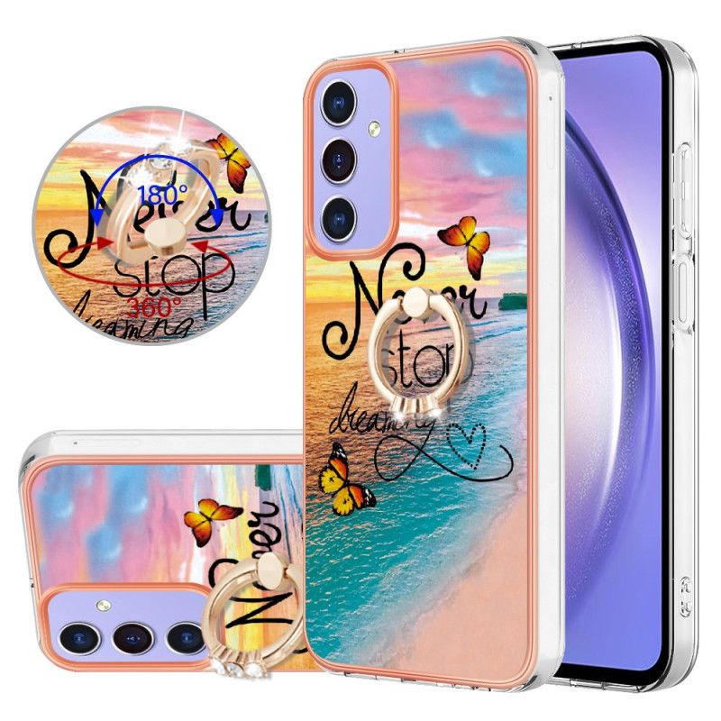 Cover Til Samsung Galaxy A15 5g Ringstøttemønster