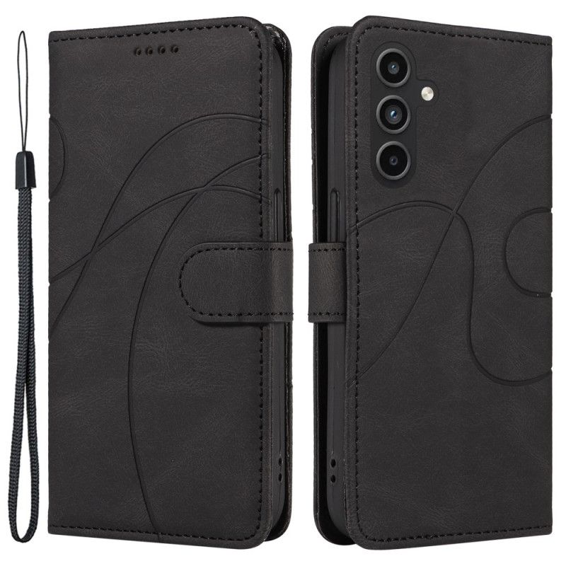 Flip Cover Samsung Galaxy A15 5g Bølgelinjer