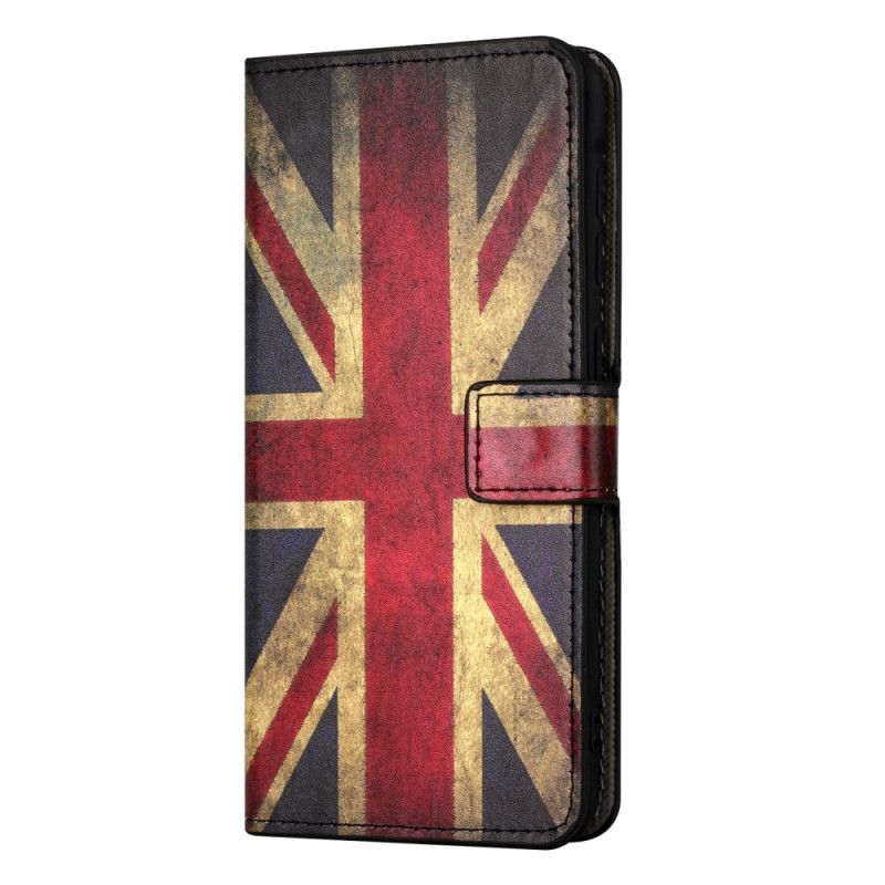 Flip Cover Samsung Galaxy A15 5g Vintage Engelsk Flag