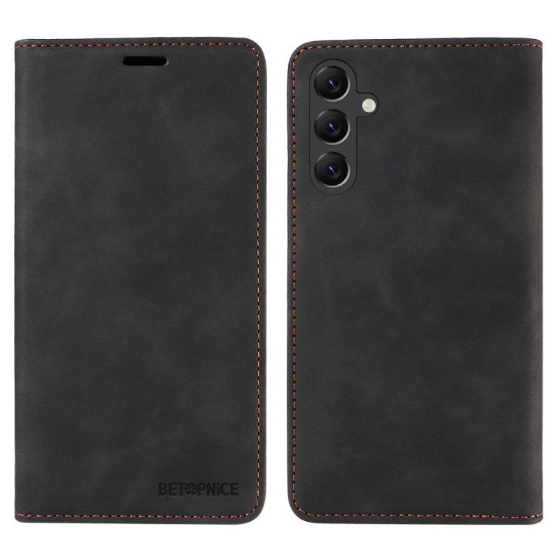 Læder Cover Samsung Galaxy A15 5g Telefon Etui Betopnice Rfid Tegnebog