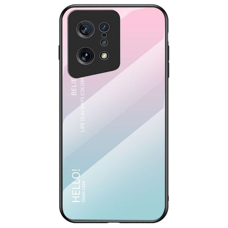 Cover Oppo Find X5 Farvegradient