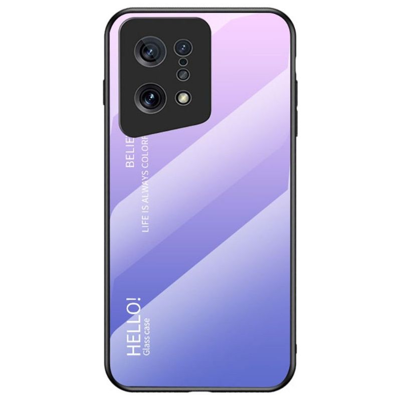 Cover Oppo Find X5 Farvegradient