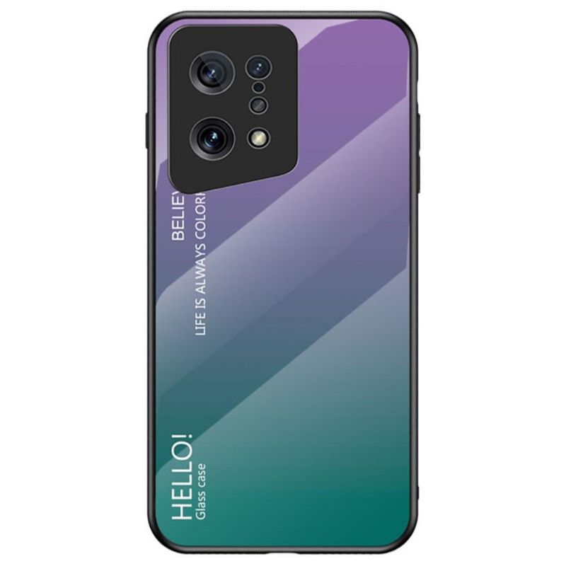 Cover Oppo Find X5 Farvegradient