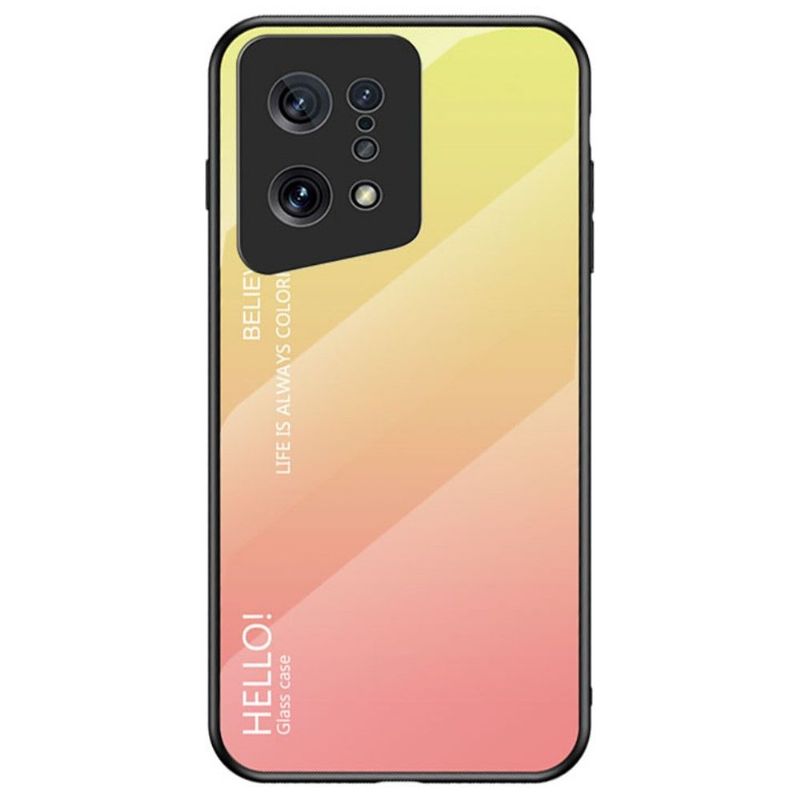 Cover Oppo Find X5 Farvegradient