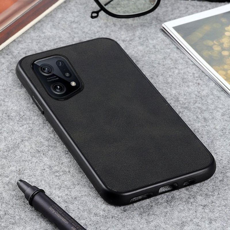 Cover Oppo Find X5 Vintage Kunstlæderjazz