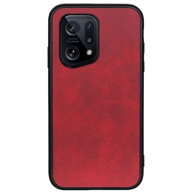 Cover Oppo Find X5 Vintage Kunstlæderjazz