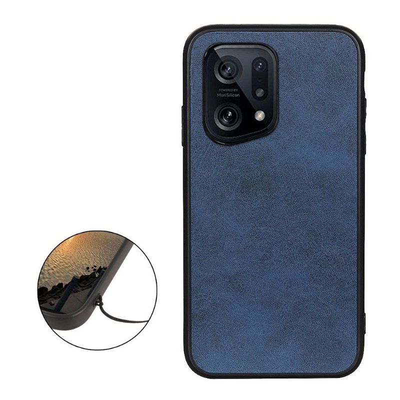 Cover Oppo Find X5 Vintage Kunstlæderjazz