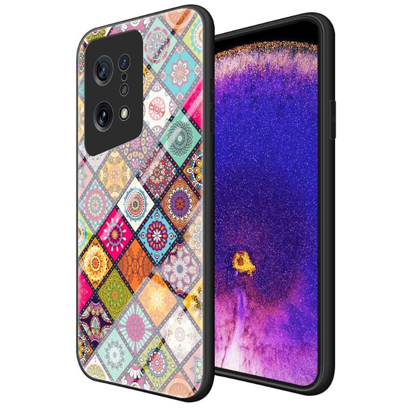 Mobilcover Oppo Find X5 Original Mandala Kalejdoskop Med Stand