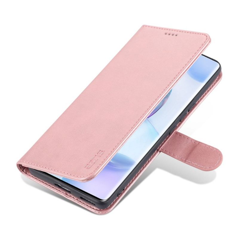 Etui Honor 50 / Huawei Nova 9 Anti-fald Flip Cover Azns Kortholder