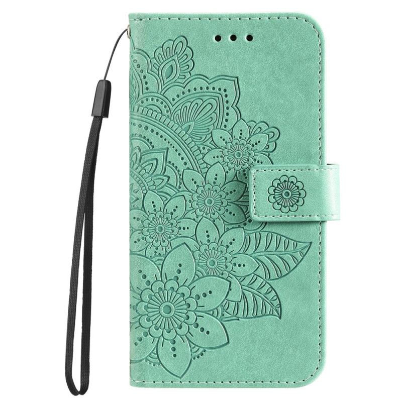 Flip Cover Til Realme 12 Plus 5g Mandala Print Med Rem