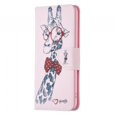 Flip Cover Honor X9b / Magic 6 Lite Intello Giraffe