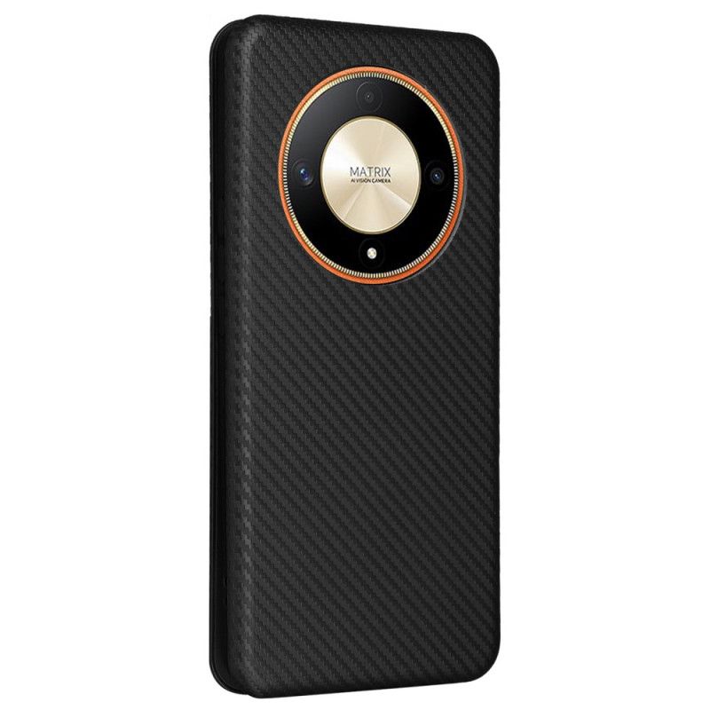 Flip Cover Honor X9b / Magic 6 Lite Kulfiber