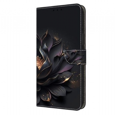 Flip Cover Honor X9b / Magic 6 Lite Lilla Lotus