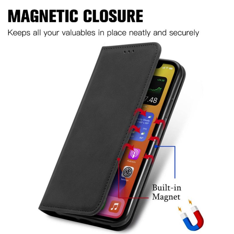 Flip Cover Honor X9b / Magic 6 Lite Ruskindstil