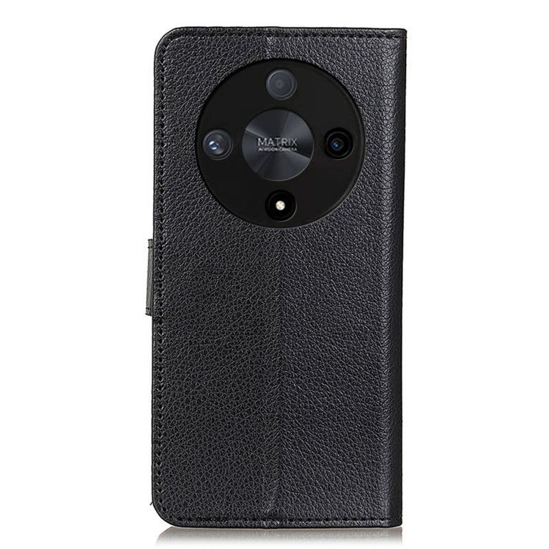 Flip Cover Honor X9b / Magic 6 Lite Traditionelt Imiteret Læder