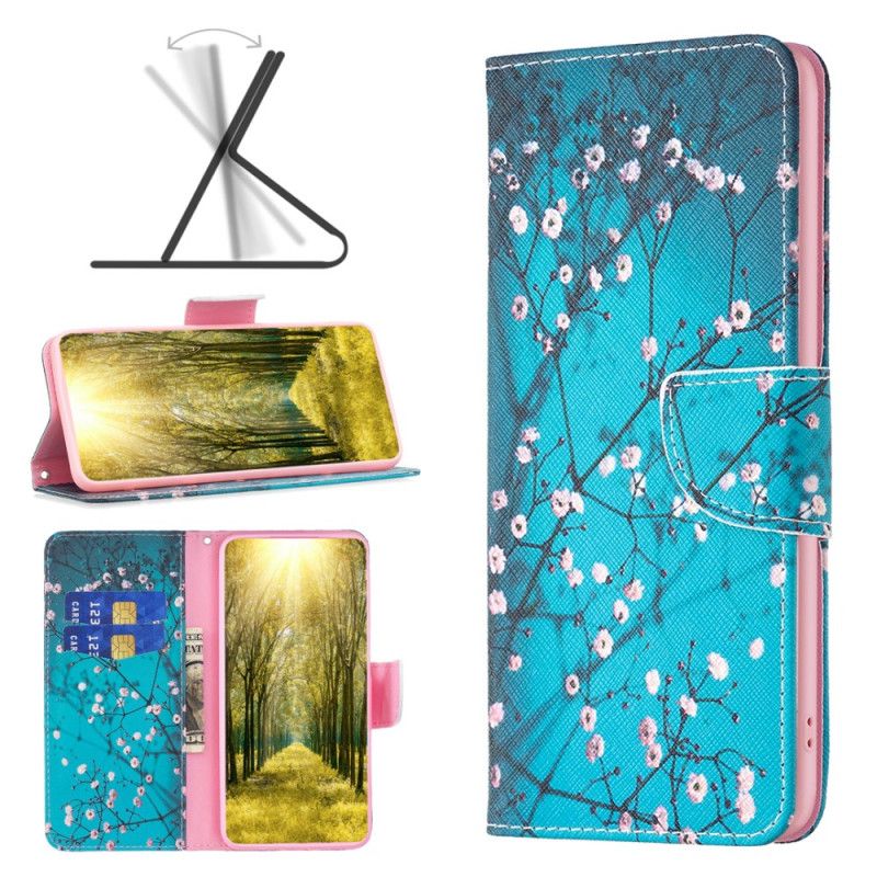 Flip Cover Til Honor X9b / Magic 6 Lite Blommeblomster