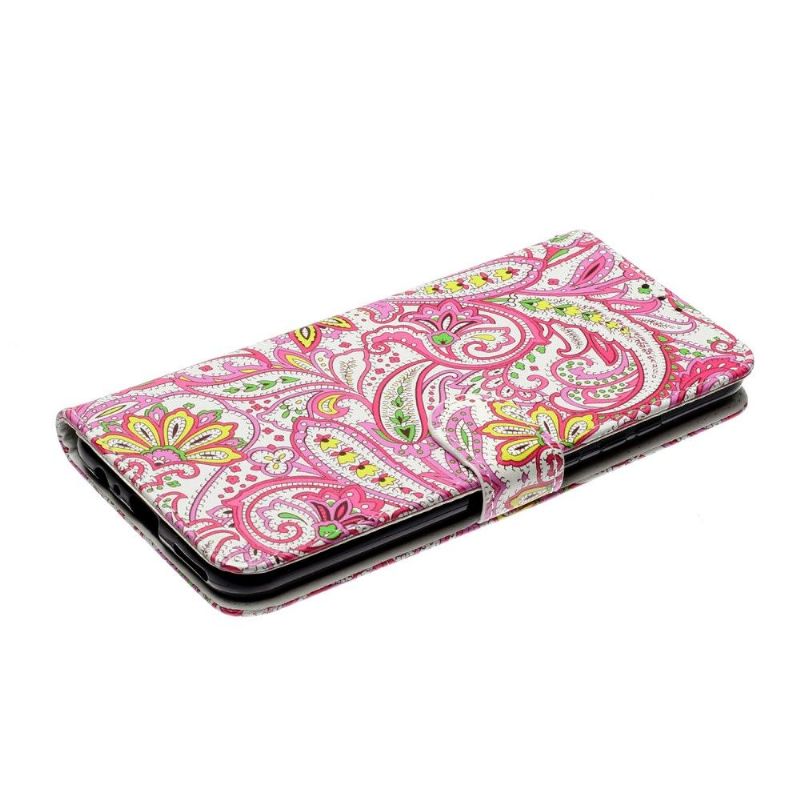 Flip Cover Huawei P Smart 2020 Anti-fald Paisley Blomst