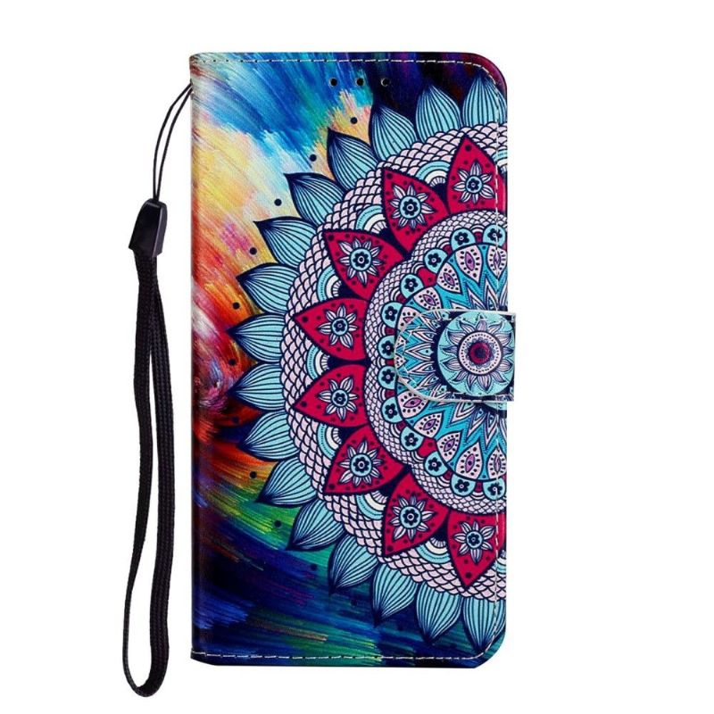 Flip Cover Huawei P Smart 2020 Blomstermandala