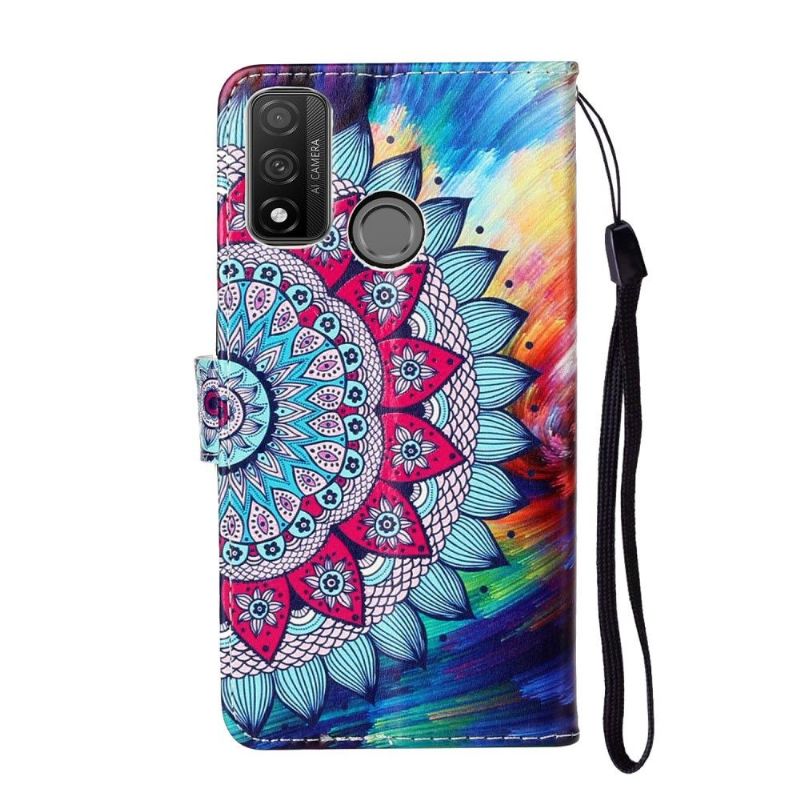 Flip Cover Huawei P Smart 2020 Blomstermandala